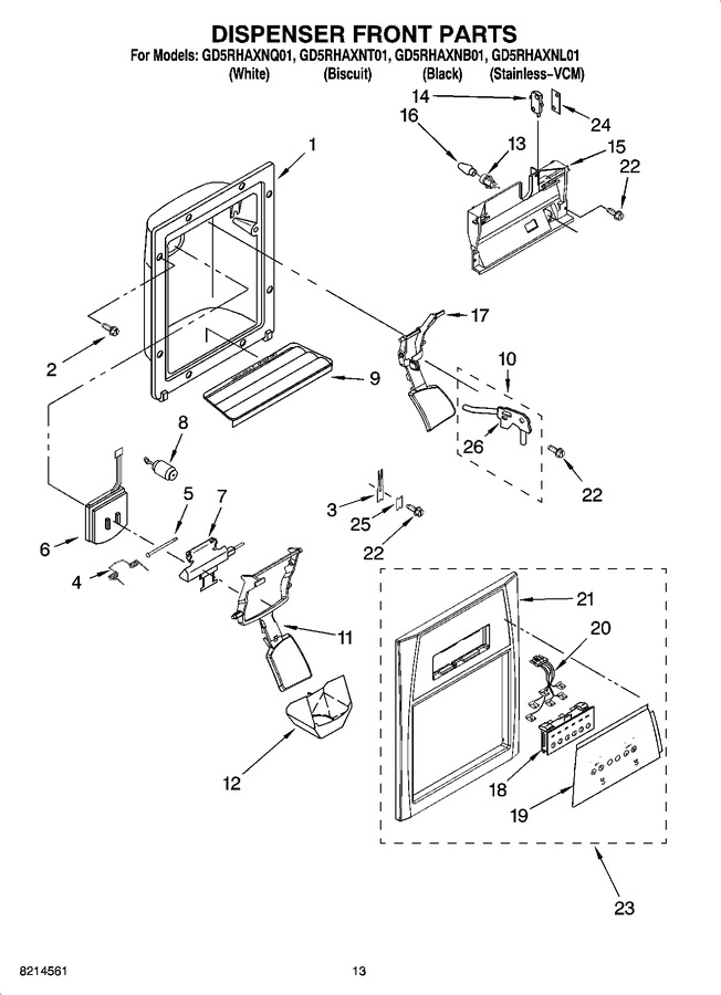 Diagram for GD5RHAXNQ01