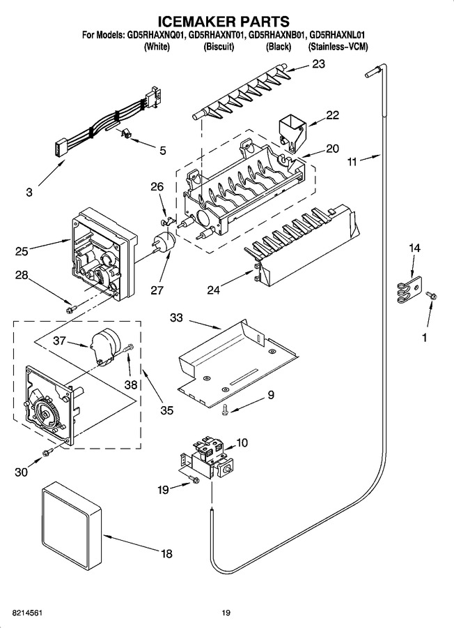 Diagram for GD5RHAXNL01