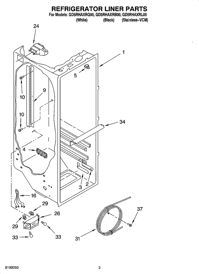 Diagram for GD5RHAXRQ00