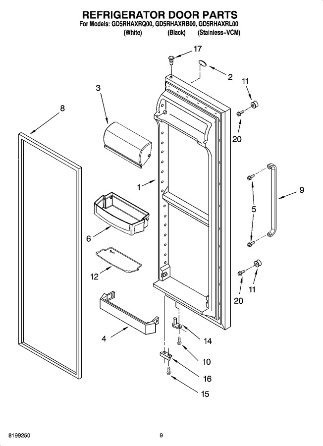 Diagram for GD5RHAXRQ00