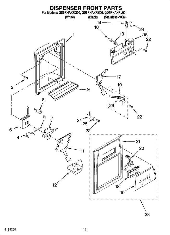 Diagram for GD5RHAXRQ00
