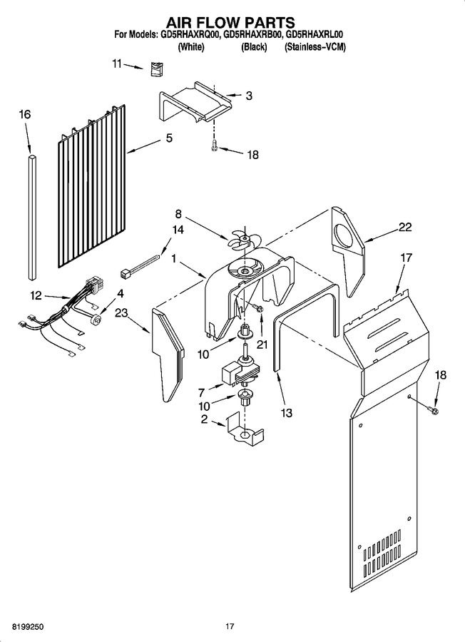 Diagram for GD5RHAXRQ00