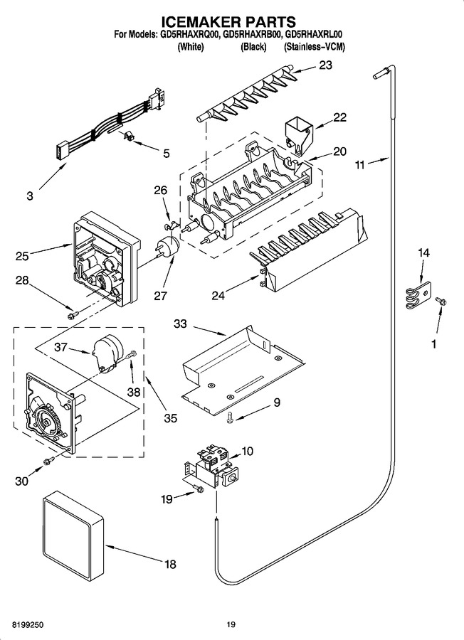Diagram for GD5RHAXRQ00