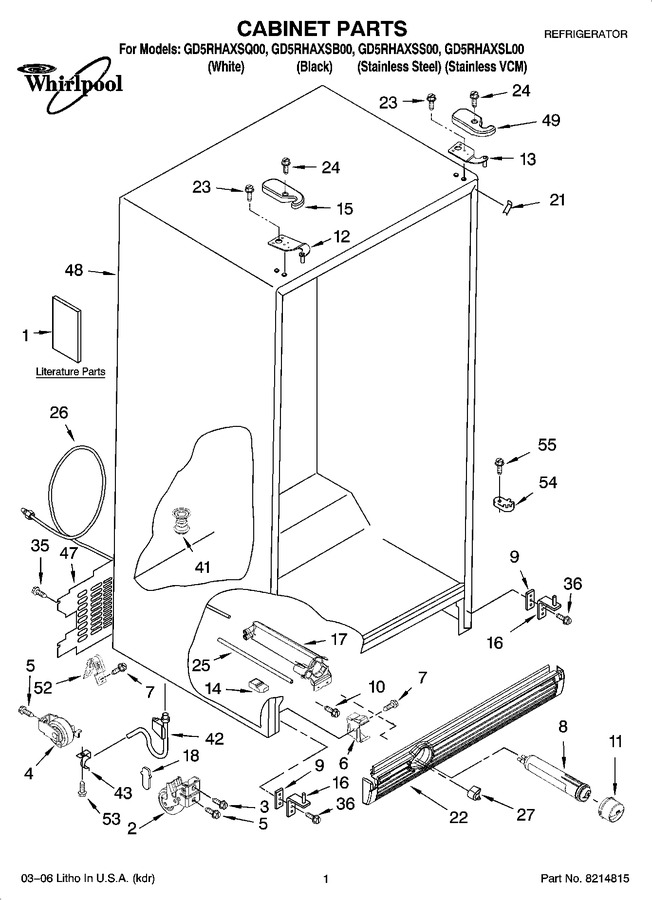 Diagram for GD5RHAXSQ00