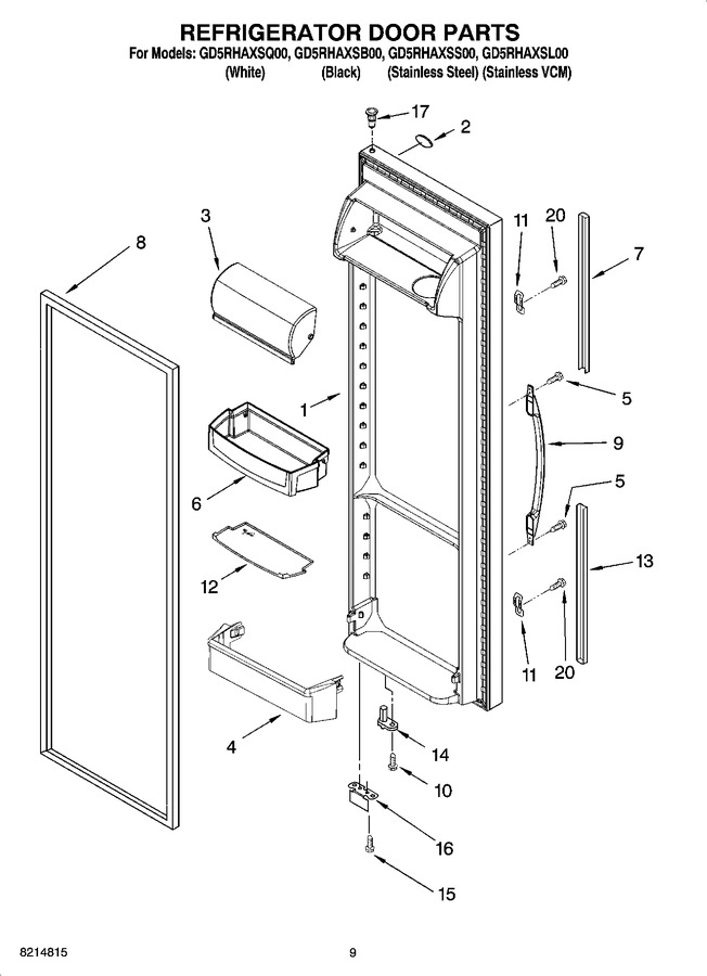 Diagram for GD5RHAXSL00