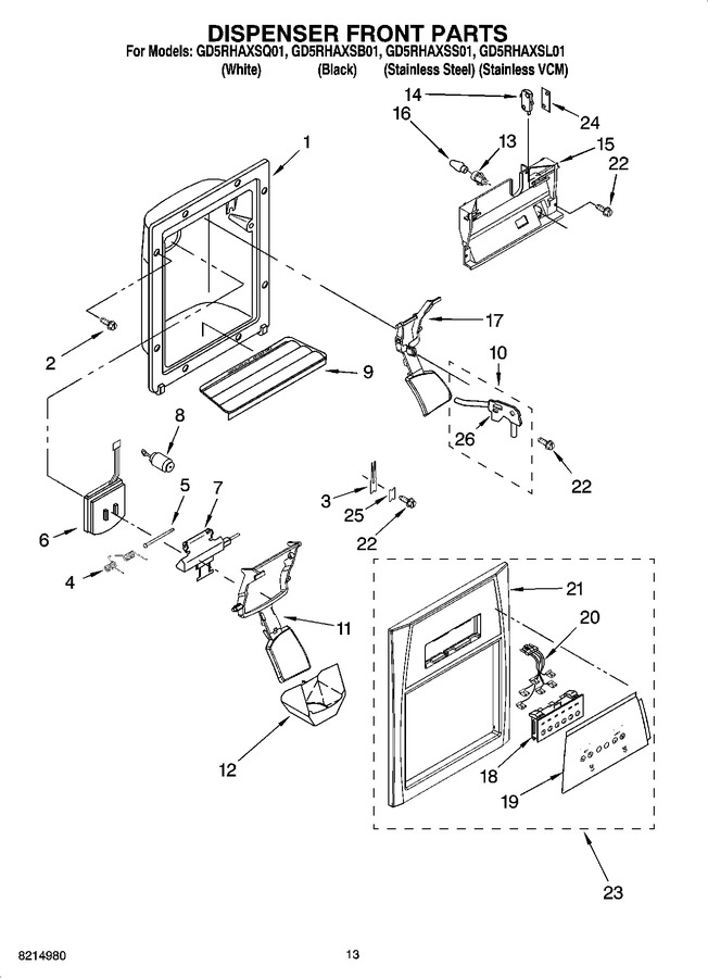 Diagram for GD5RHAXSQ01