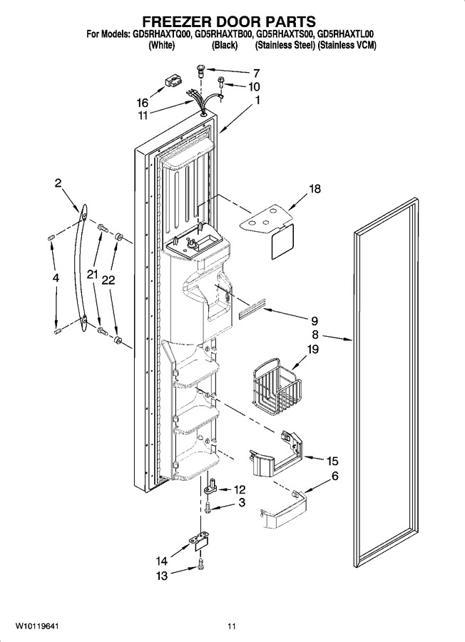 Diagram for GD5RHAXTL00