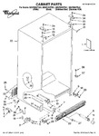 Diagram for 01 - Cabinet Parts