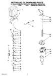 Diagram for 05 - Motor And Ice Container Parts