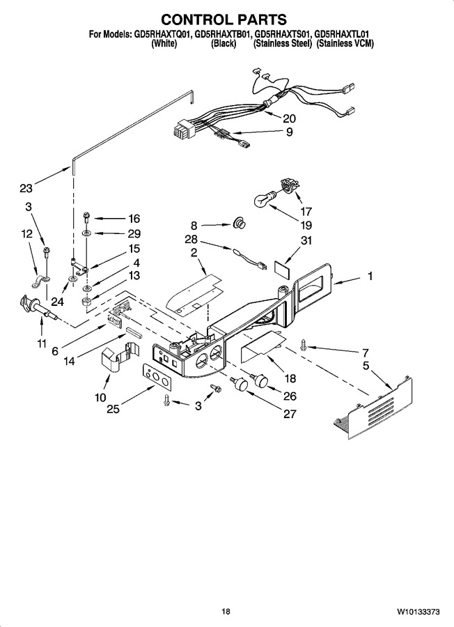 Diagram for GD5RHAXTS01