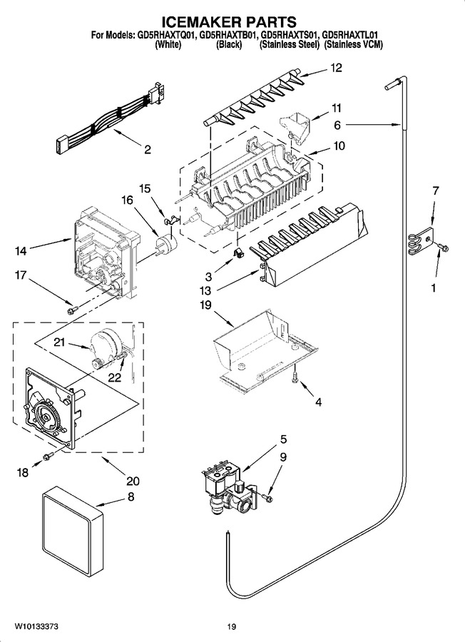 Diagram for GD5RHAXTL01