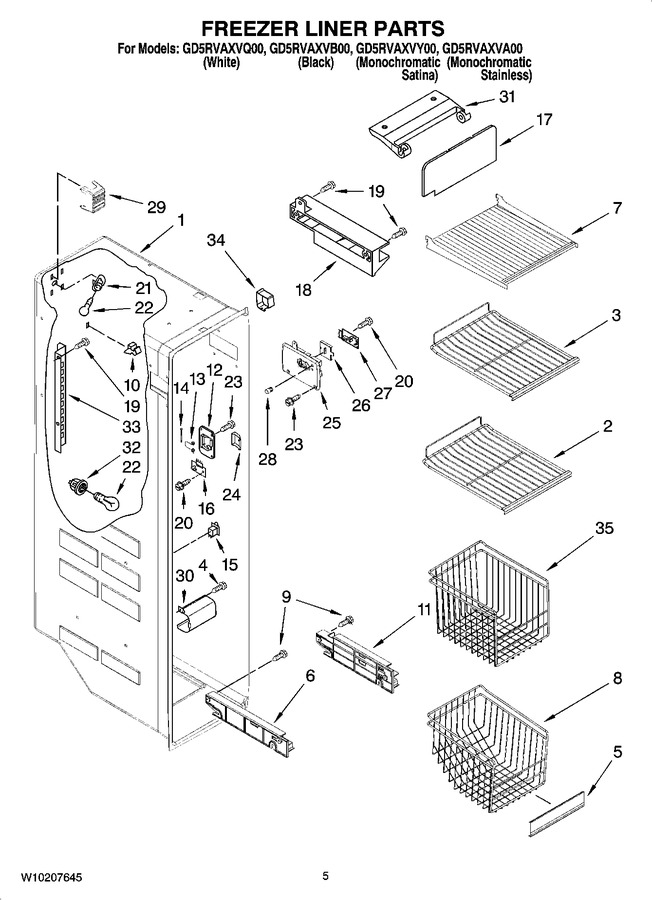 Diagram for GD5RVAXVQ00