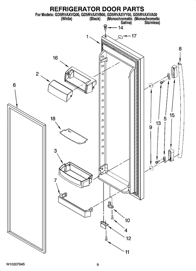 Diagram for GD5RVAXVY00