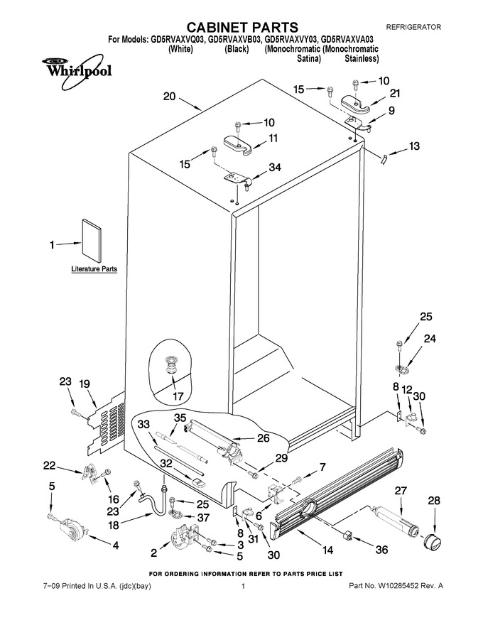 Diagram for GD5RVAXVQ03