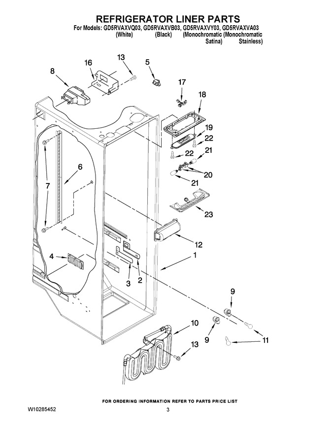 Diagram for GD5RVAXVQ03