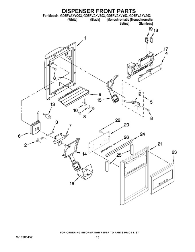 Diagram for GD5RVAXVQ03