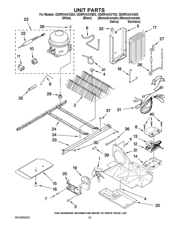 Diagram for GD5RVAXVQ03