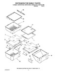 Diagram for 03 - Refrigerator Shelf Parts