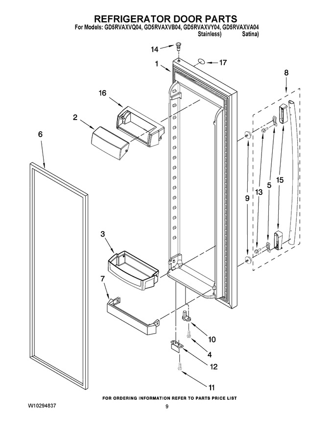 Diagram for GD5RVAXVA04