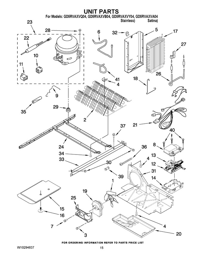 Diagram for GD5RVAXVA04