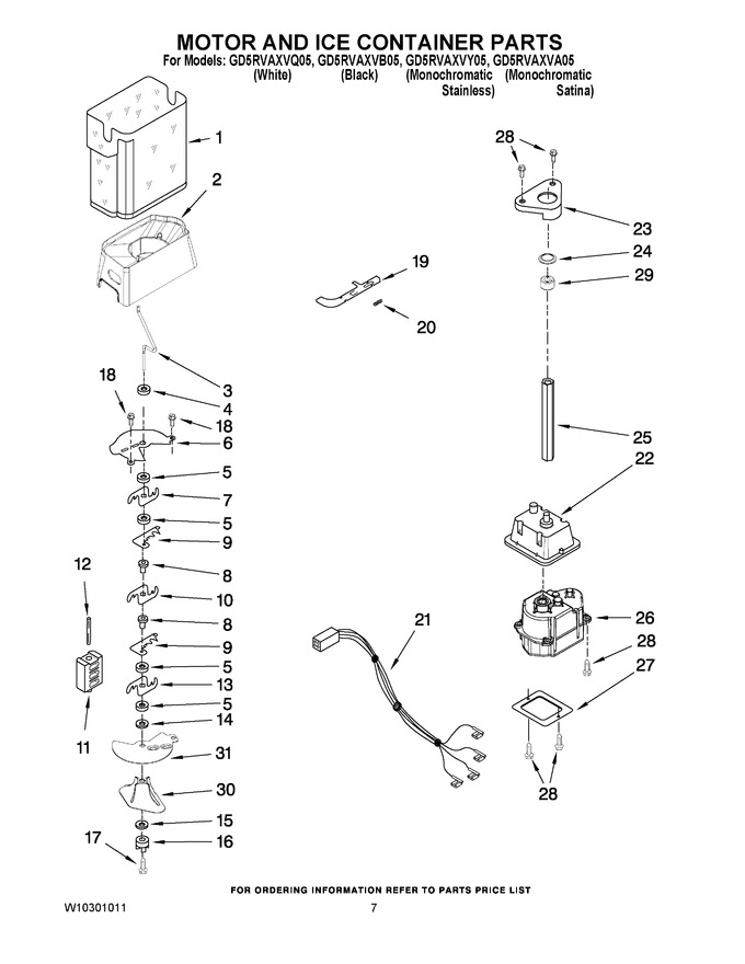 Diagram for GD5RVAXVQ05