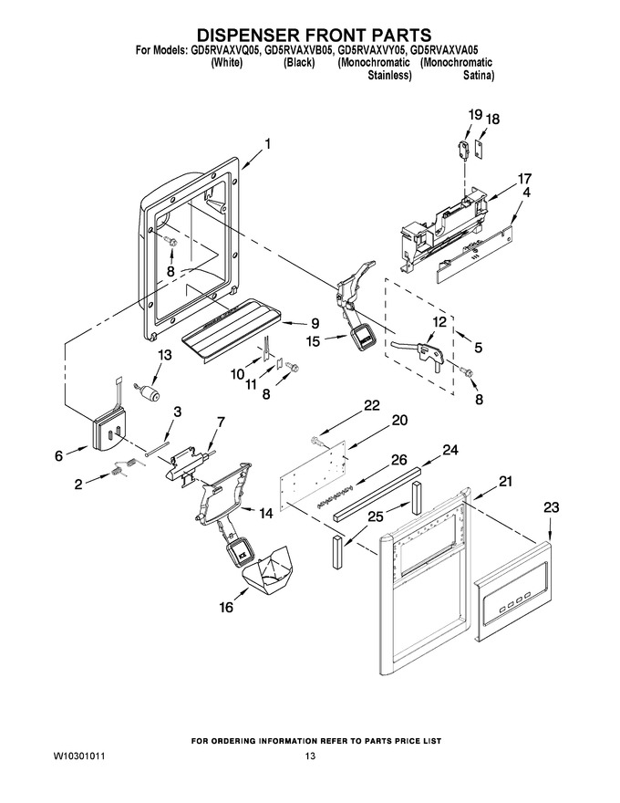 Diagram for GD5RVAXVB05