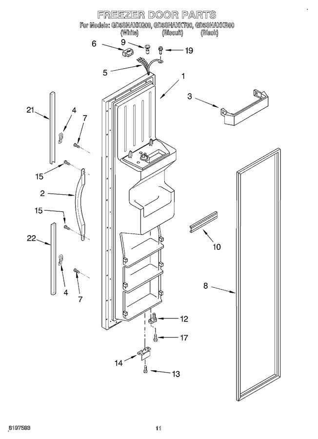 Diagram for GD5SHAXKQ00