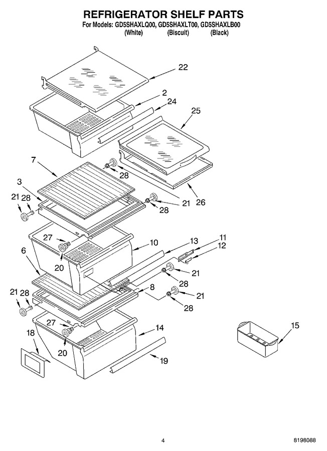 Diagram for GD5SHAXLT00