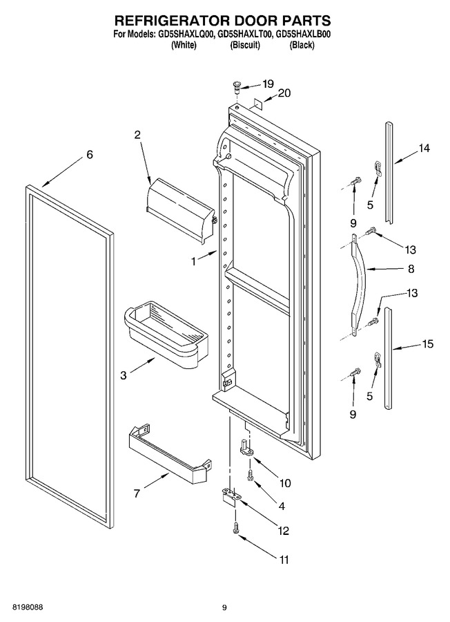 Diagram for GD5SHAXLT00