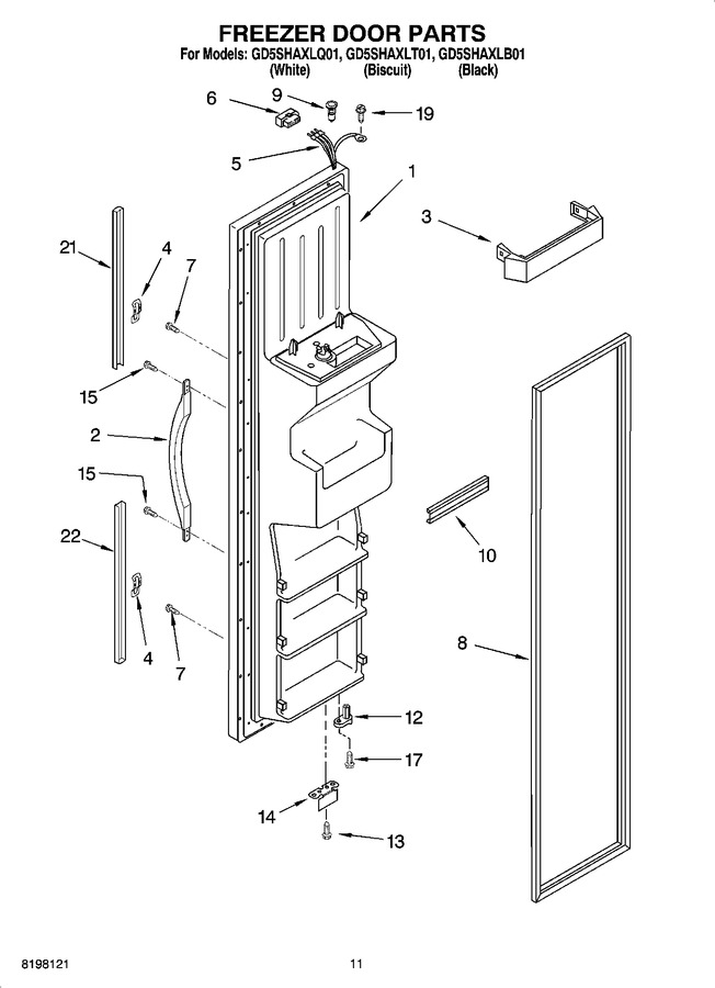 Diagram for GD5SHAXLB01