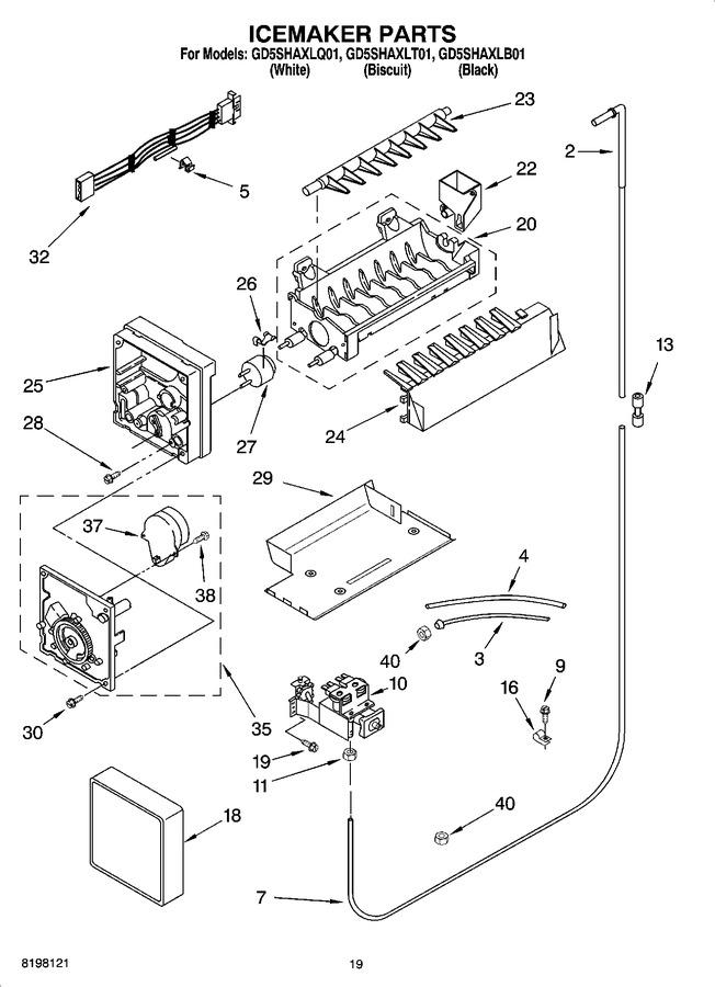 Diagram for GD5SHAXLB01