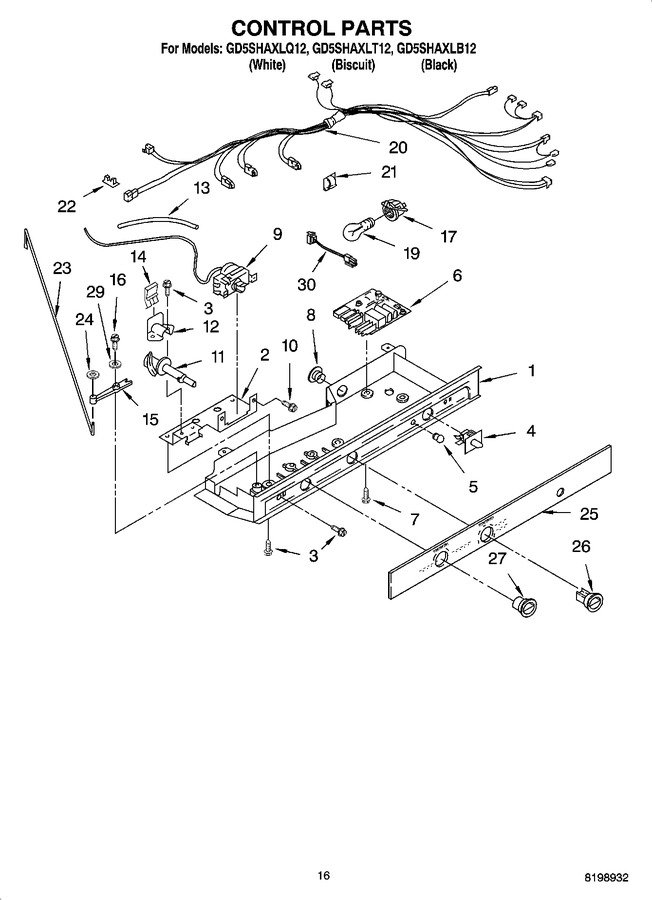 Diagram for GD5SHAXLT12