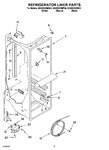 Diagram for 02 - Refrigerator Liner Parts