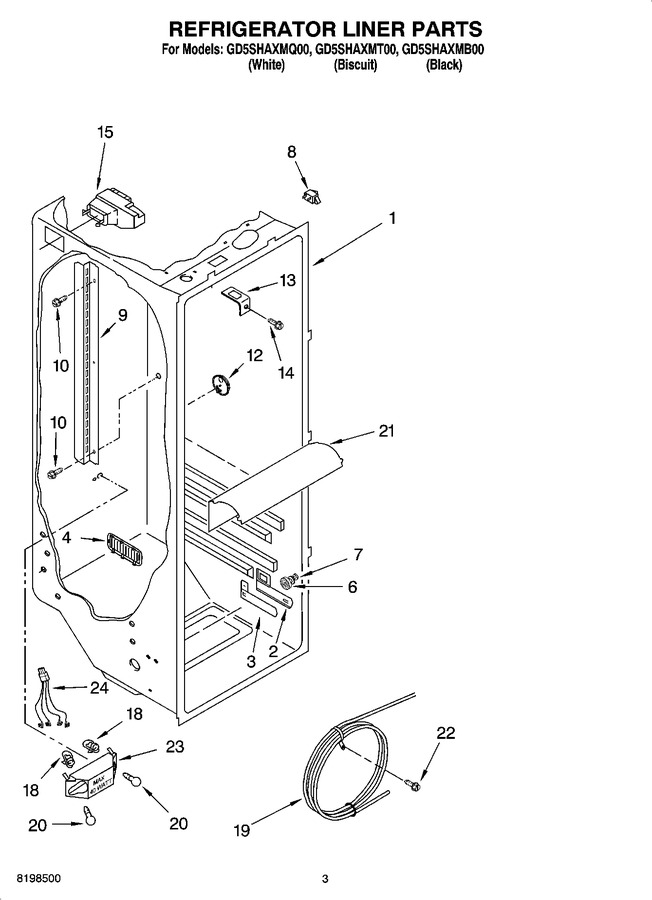 Diagram for GD5SHAXMQ00