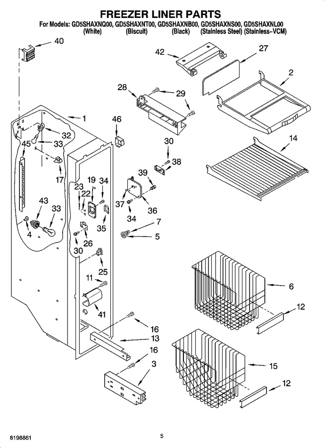 Diagram for GD5SHAXNB00