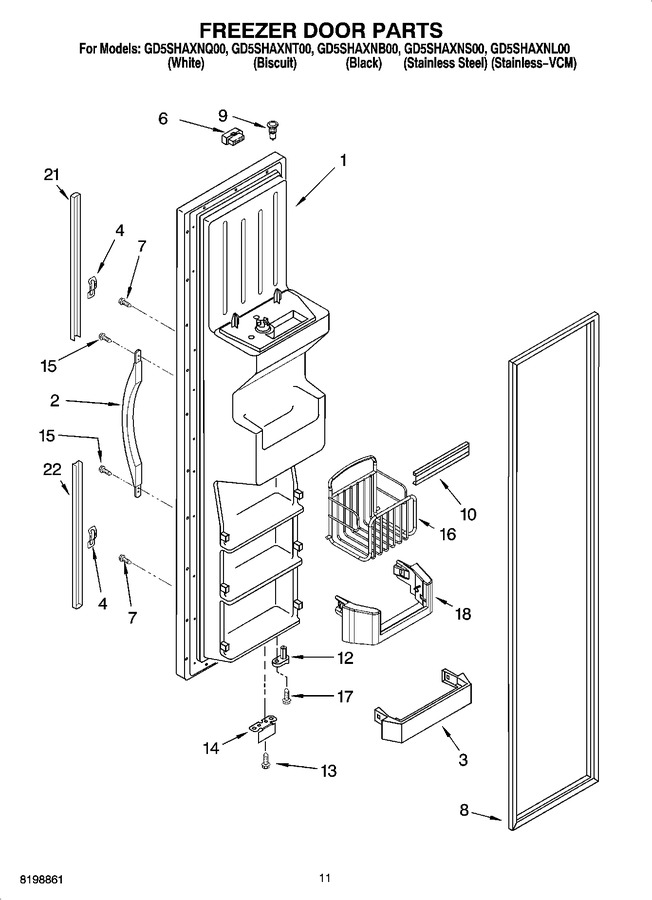 Diagram for GD5SHAXNS00