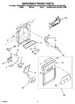 Diagram for 08 - Dispenser Front Parts
