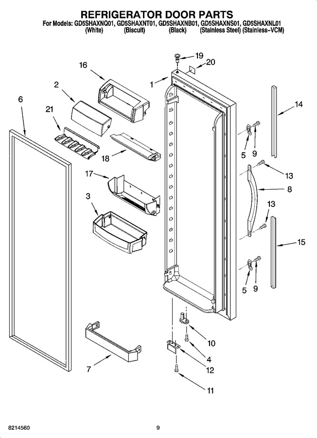 Diagram for GD5SHAXNB01