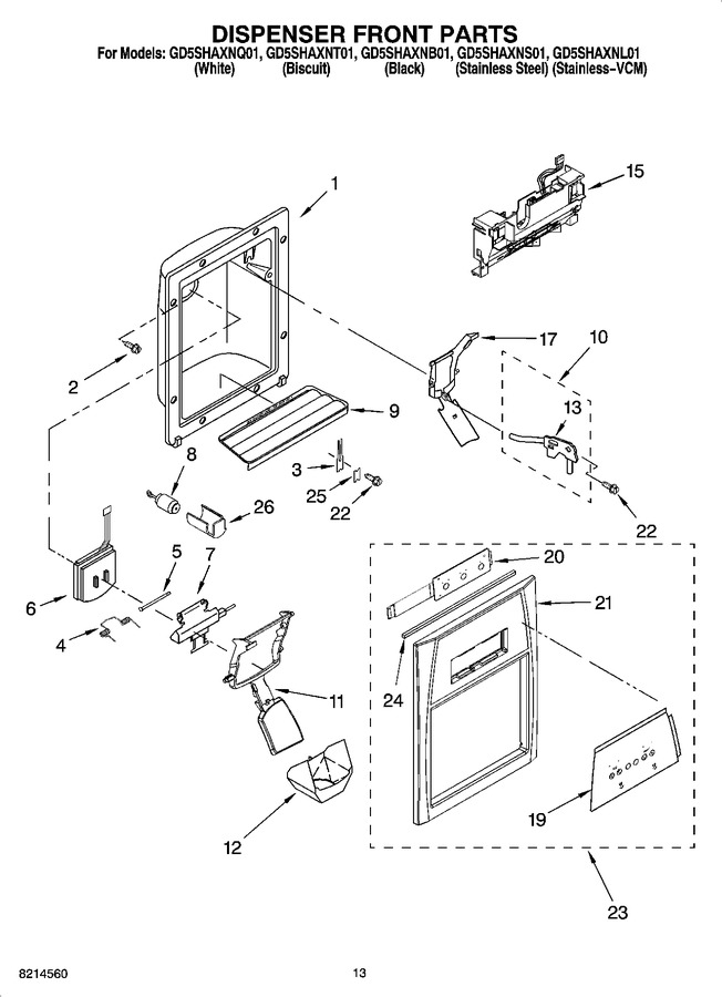 Diagram for GD5SHAXNB01