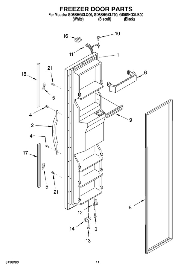 Diagram for GD5SHGXLB00