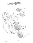 Diagram for 04 - Freezer Liner Parts