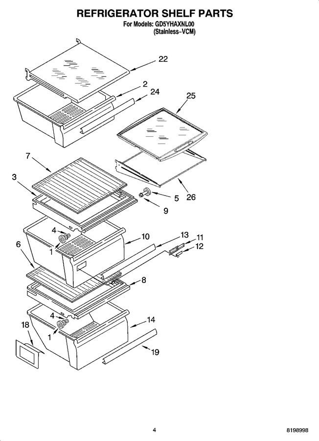 Diagram for GD5YHAXNL00