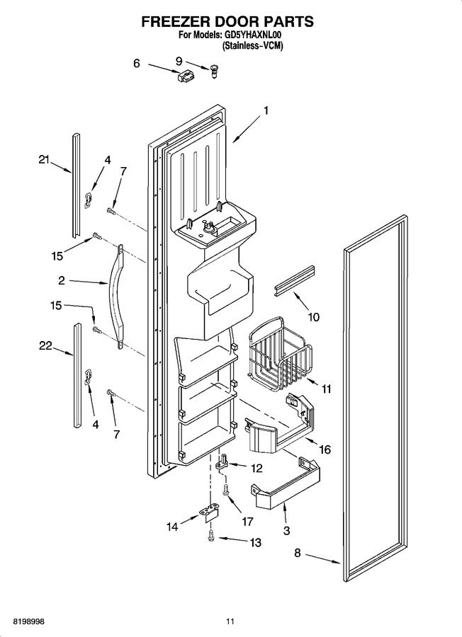 Diagram for GD5YHAXNL00