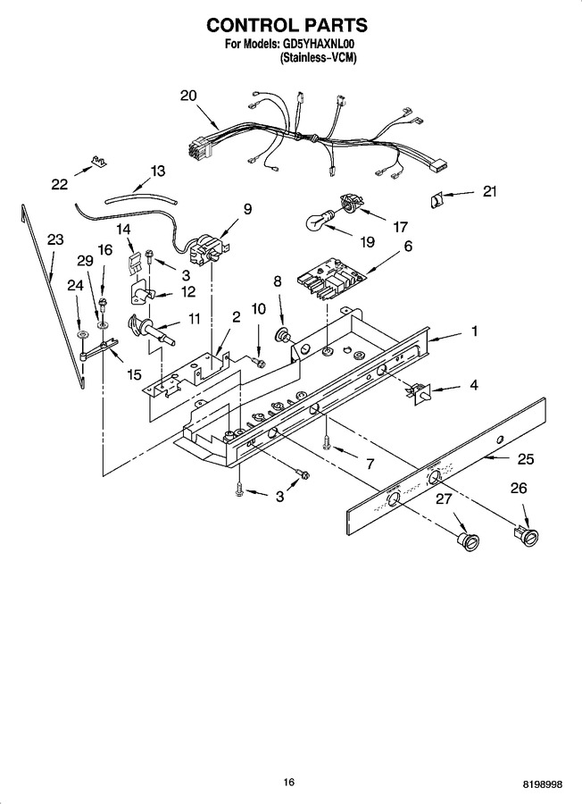 Diagram for GD5YHAXNL00