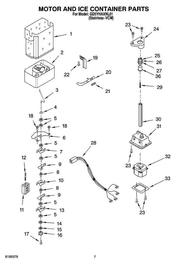 Diagram for GD5YHAXNL01