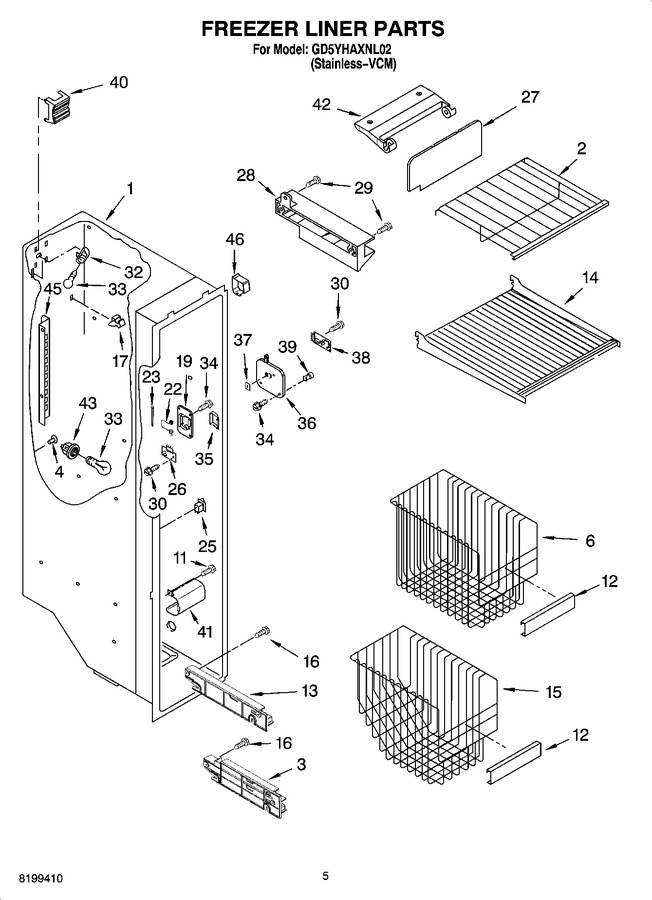 Diagram for GD5YHAXNL02