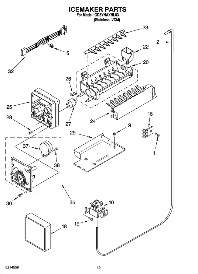 Diagram for GD5YHAXNL03