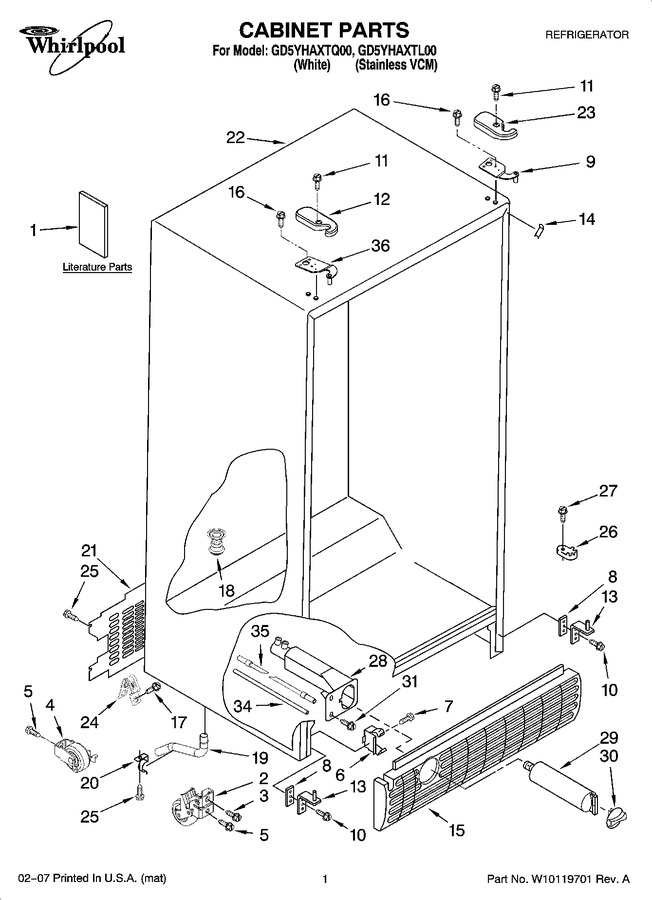 Diagram for GD5YHAXTL00