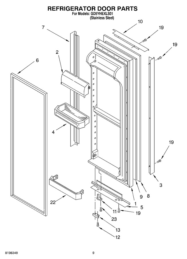 Diagram for GD5YHEXLS01