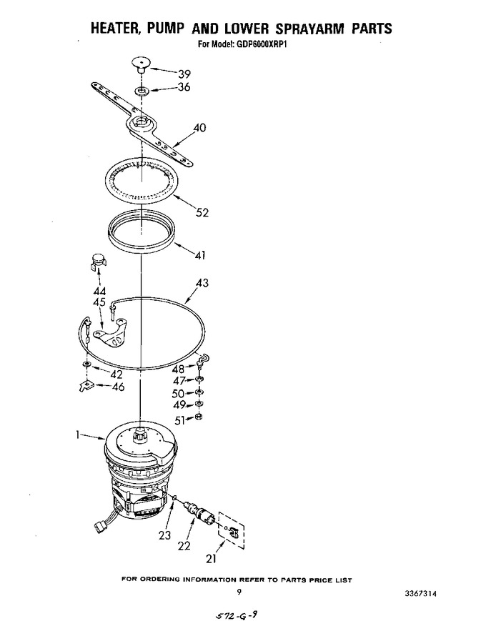 Diagram for GDP6000XRP1